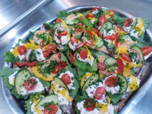 PLATER TARTINEK Z PASTAMI 